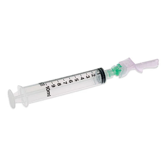 BD Syringe 10 mL LL 21G x 1-1/2" Eclipse RB TW, 303321