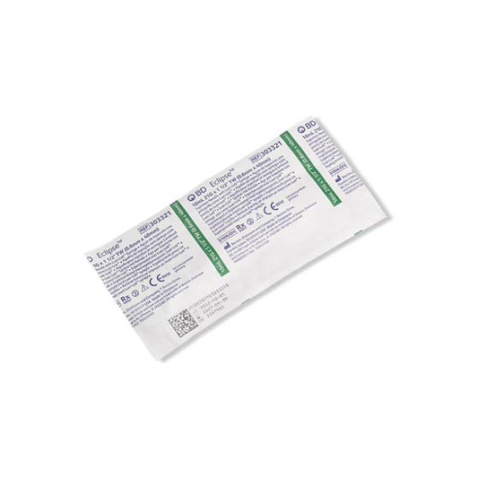 BD Syringe 10 mL LL 21G x 1-1/2" Eclipse RB TW, 303321