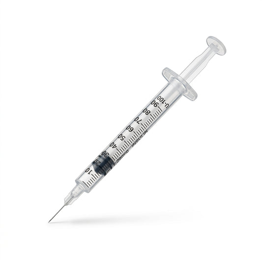 BD Syringe, with OD 17GA Blunt Plastic Cannula, 5mL, 303347
