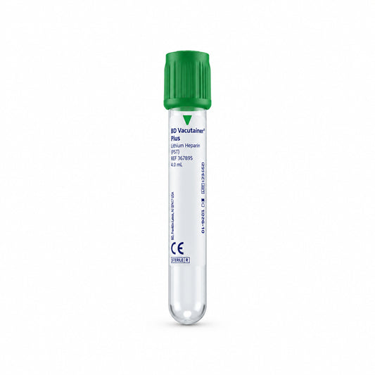BD Vacutainer® Plus Collection Tube, 37USP Lithium Heparin, L75mm, 13mm, 2mL, 366664