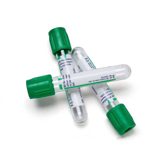 BD Vacutainer® Plus Plasma Tube, 75USP unit Sodium Heparin, 4mL, L75mm, OD 13mm, 367871