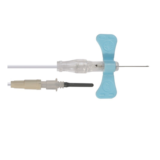 BD Vacutainer® UltraTouch™ Push Button Blood Collection Set, with L12" Tubing and Luer Adapter, L0.75" OD 23GA, 367364