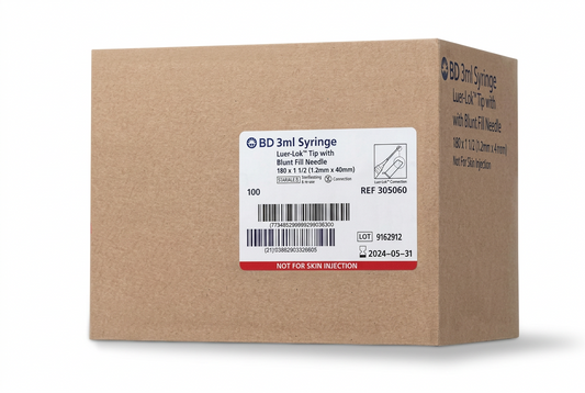 BD Luer-Lok ™ Syringe With Attached BD ™ Blunt Fill Needle, 5mL, 305062