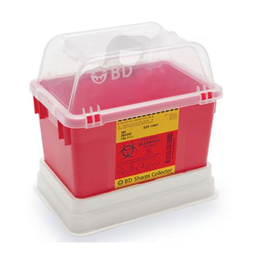 BD® Sharps Container Stabilizer, 8 qt, multiuse nestable, pearl - Case of 5, 305570