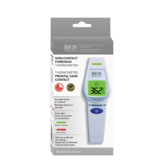 BIOS Forehead Thermometer – Fast & Accurate Infrared Temperature Reader