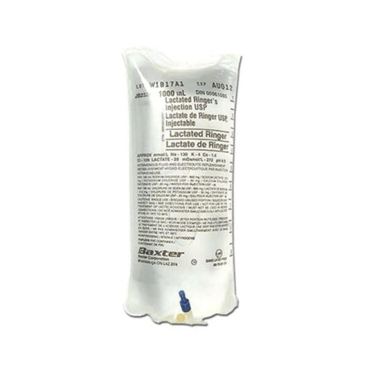 Baxter® Lactated Ringer’s Injection Solution USP - 1000 mL Bag