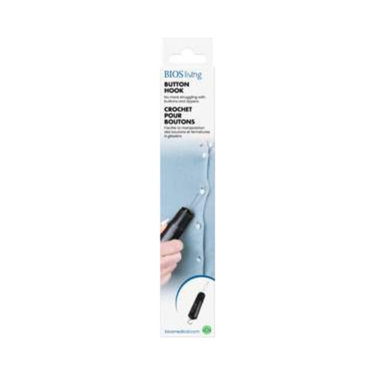 Button Hook & Zipper Pull - Black