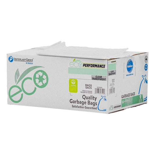 Ralston EcoPerformance Bags – Recycled – Clear – UL Ecologo Certified