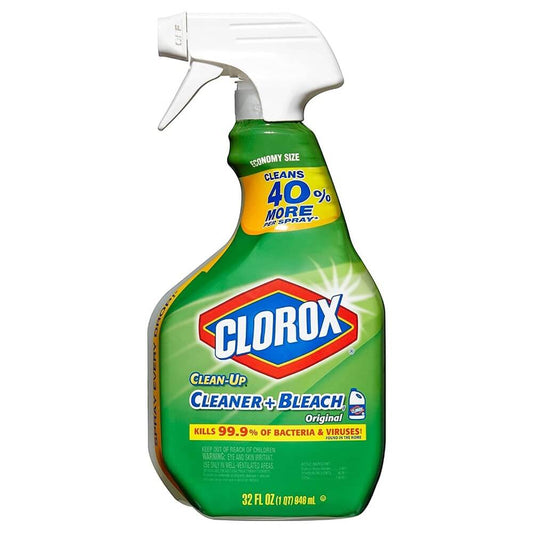 Clorox Clean-Up With Bleach - 32 Fl Oz Trigger Spray Bottlepack