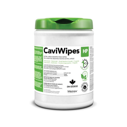 CaviWipes™ HP Disinfectant - Canister of 160 Wipes