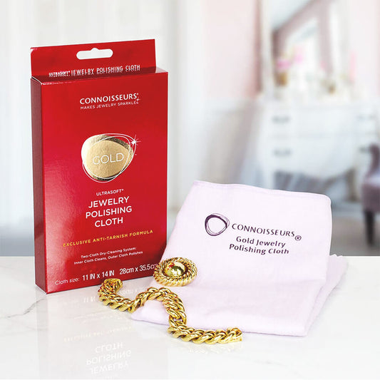 Connoisseurs Polishing Cloth, Gold