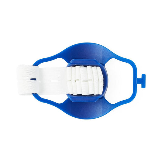 MedlineBite Block with Adjustable Elastic Cloth Strap, Adult, 60 Fr, Case of 100 -DYK1000BBEL