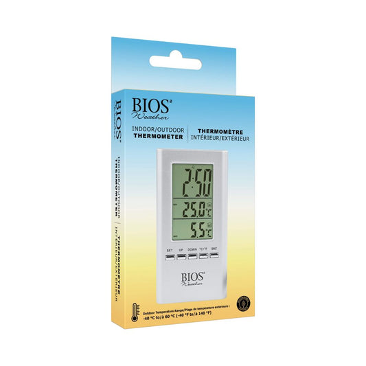 BIOS Living Digital Indoor / Outdoor Thermometer