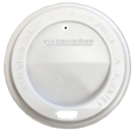 Dome Lid, White - 1000 Per Case