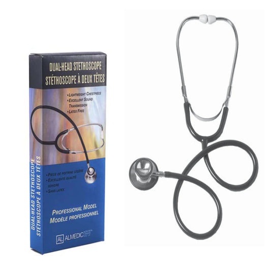 Dual-head stethoscope
