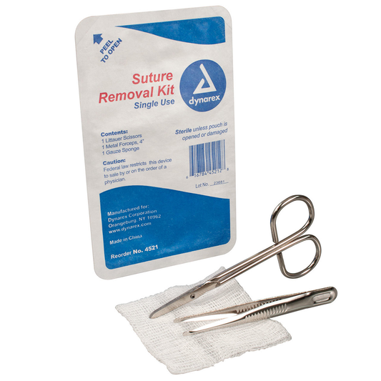 DYNAREX SUTURE REMOVAL KIT