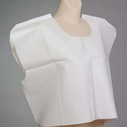 Alliance® Disposable Blue Exam Cape, White, Case of 100