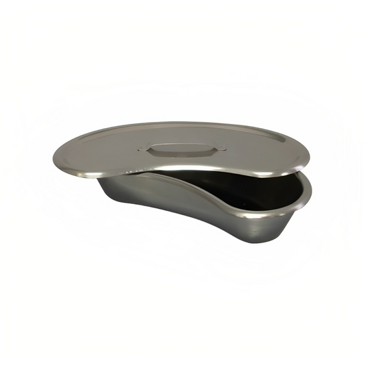 Emesis Basin (Kidney Tray), With Cover, 206 x 94 x 42 mm