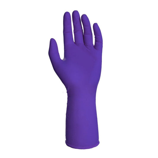 Ensure Extended Cuff Nitrile Exam Gloves - Violet Blue