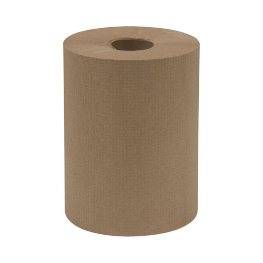 Everest Pro™ Kraft Paper Towel Rolls, 1 Ply, Standard, 7.85" x 425' - Case of 12 Rolls
