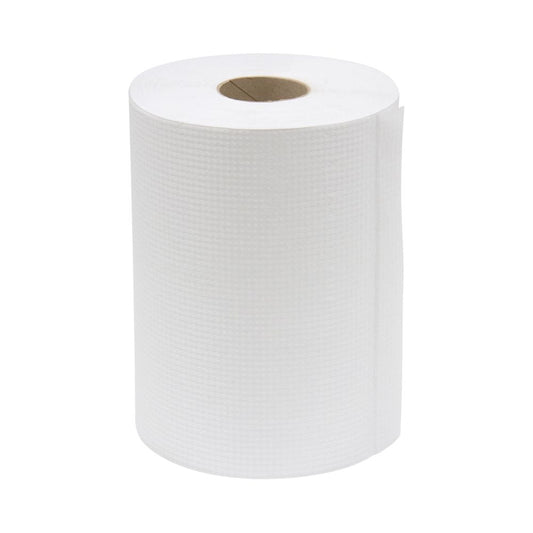 Everest Pro™ White Paper Towel Rolls, 1 Ply, Standard, 7.85" x 425' - Case of 12 Rolls