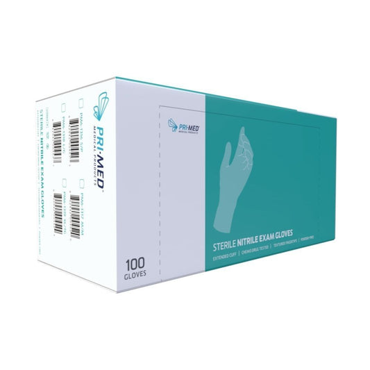 Extended Cuff Sterile Nitrile Gloves