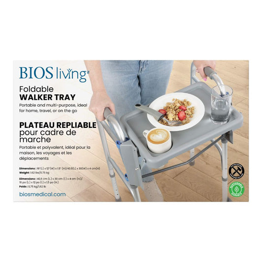 BIOS Living Foldable Walker Tray