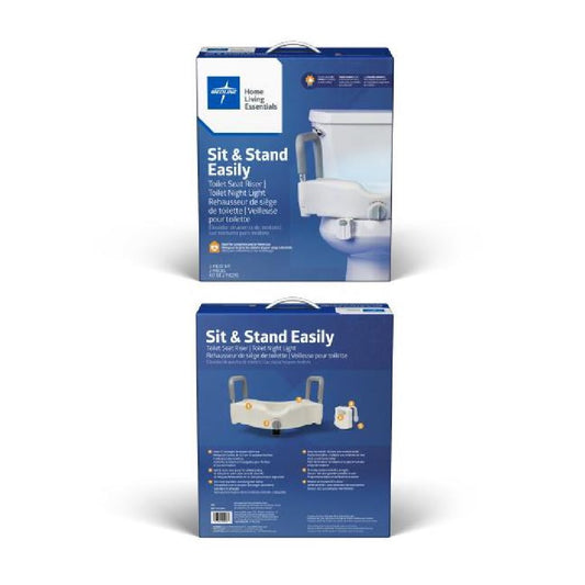 Medline Sit & Stand Easily Toileting Kit for Caregivers
