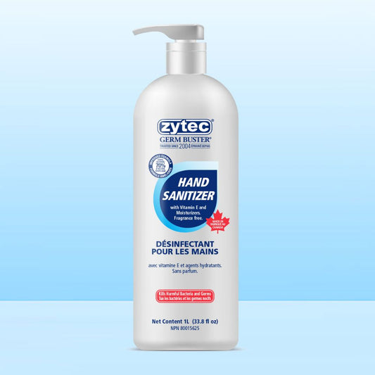 Gel Hand Sanitizer Pro 70% Fragrance and Dye Free version – 1 L, Pump