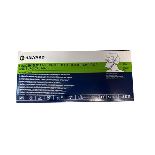 HALYARD N95 Particulate Filter Level 2 Respirators and Surgical Masks