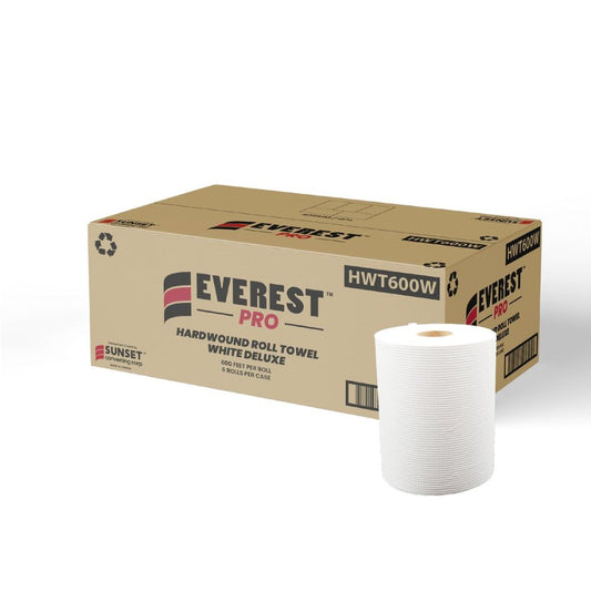 Everest Pro ™ Kraft Paper Towel Rolls, 1 Ply, 7.85" x 600'- Case of 6 Rolls