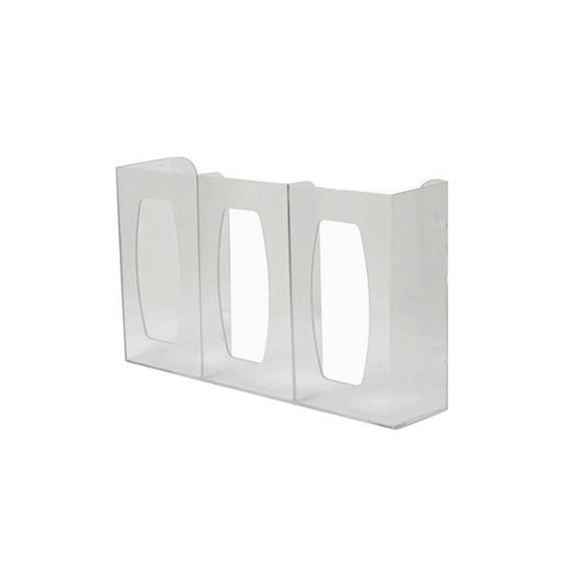 Halyard Three Glove Box Holder/Dispenser, W17.06 x H10.13, Depth 4.25 - 6 Per Case