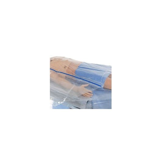 Halyard Vertical Isolation Drape, Clear Film, L126 x W90 - 14 Per Case