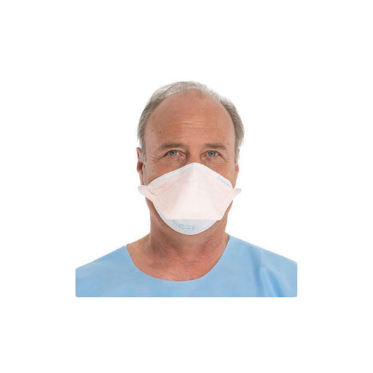 Halyard FLUIDSHIELD™ N95 Particulate Filter Respirator and Surgical Mask Without Safety Seal, Orange, Small