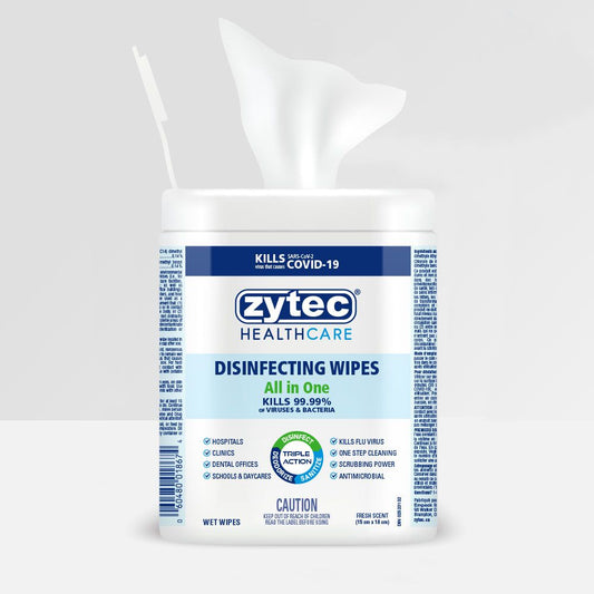 Healthcare Disinfecting 15cm x 18cm Wipes – All in One – 180 Wipes