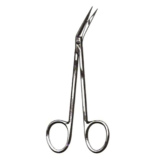 Iris Scissors, angled,