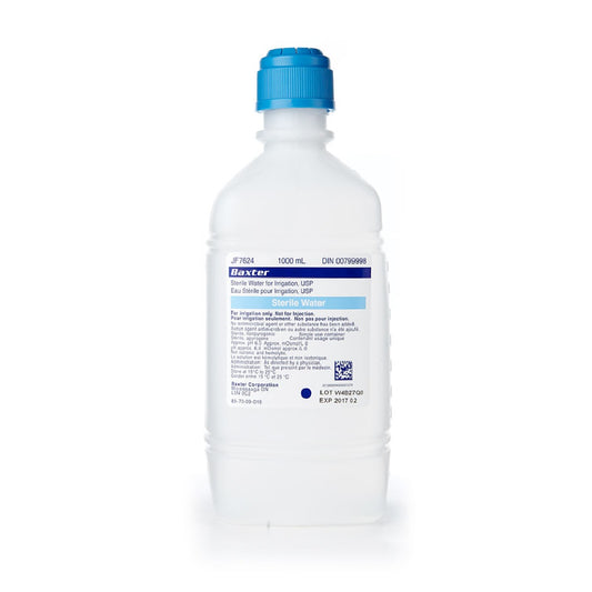 Sterile Water for Irrigation USP, 1000ml - JF7624