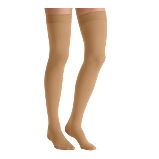 JOBST® Opaque Knee High 20-30, No Top Band, Closed Toe - Natural