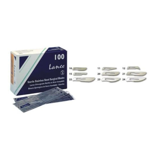 Lance Scalpel Blades #15 Blade Only - Box of 100
