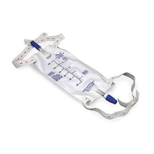 Urinary Bag with Leg Straps and Twist Type Drainage Valve