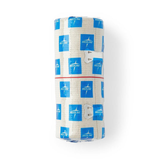Elastic Tensor Bandages, 4" x 5 yds, Box of 10 Rolls