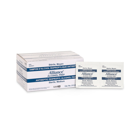 Alliance® Sterile Alcohol Prep, Medium