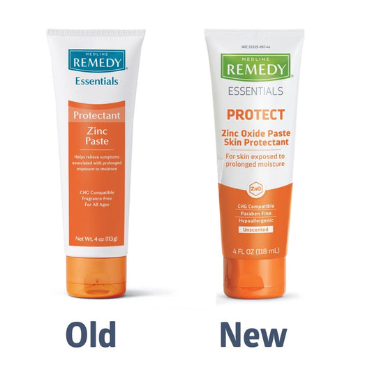 Medline Remedy Essentials Zinc Oxide Paste, 4oz