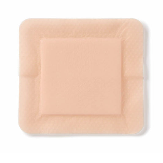 Medline Optifoam Gentle EX Bordered Foam Dressing, 5" x 5", MSCEX55EP -Box of 10
