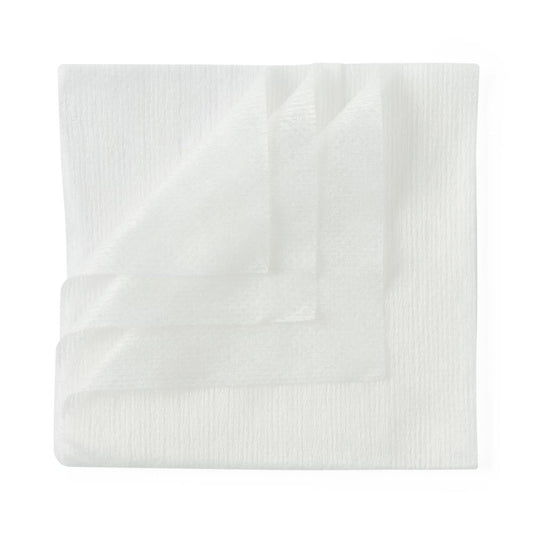 Medline White Tissue Disposable Exam Capes, 30x21" - Case of 100
