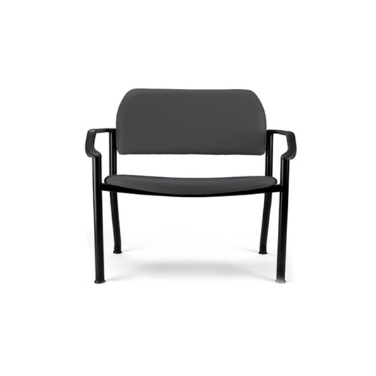 Midmark 282 Side Chair, With Arms - Obsidian