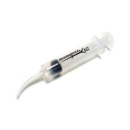 Monoject 12cc Syringe - Curved Tip