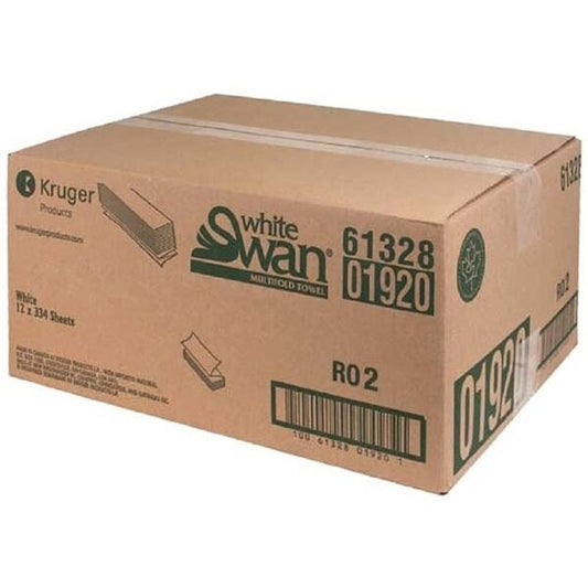 White Swan® Multifold Paper Towels – White (01920)
