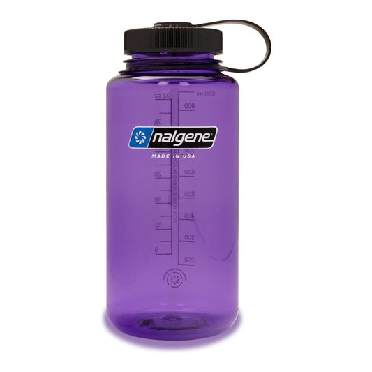 Nalgene Purple Sustain SB, Wide Mouth Water Bottle, 32 oz.