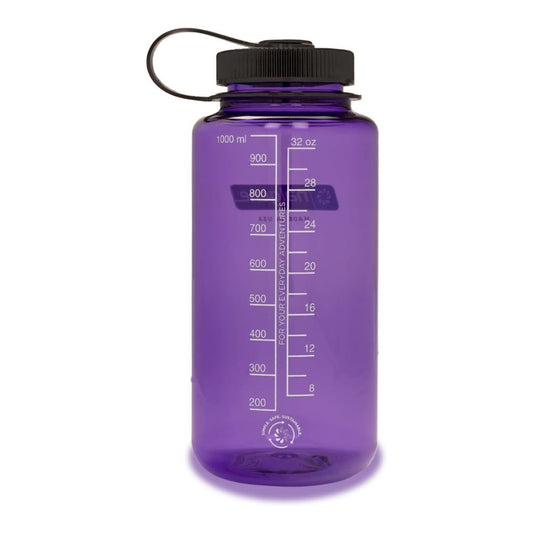 Nalgene Purple Sustain SB, Wide Mouth Water Bottle, 32 oz.
